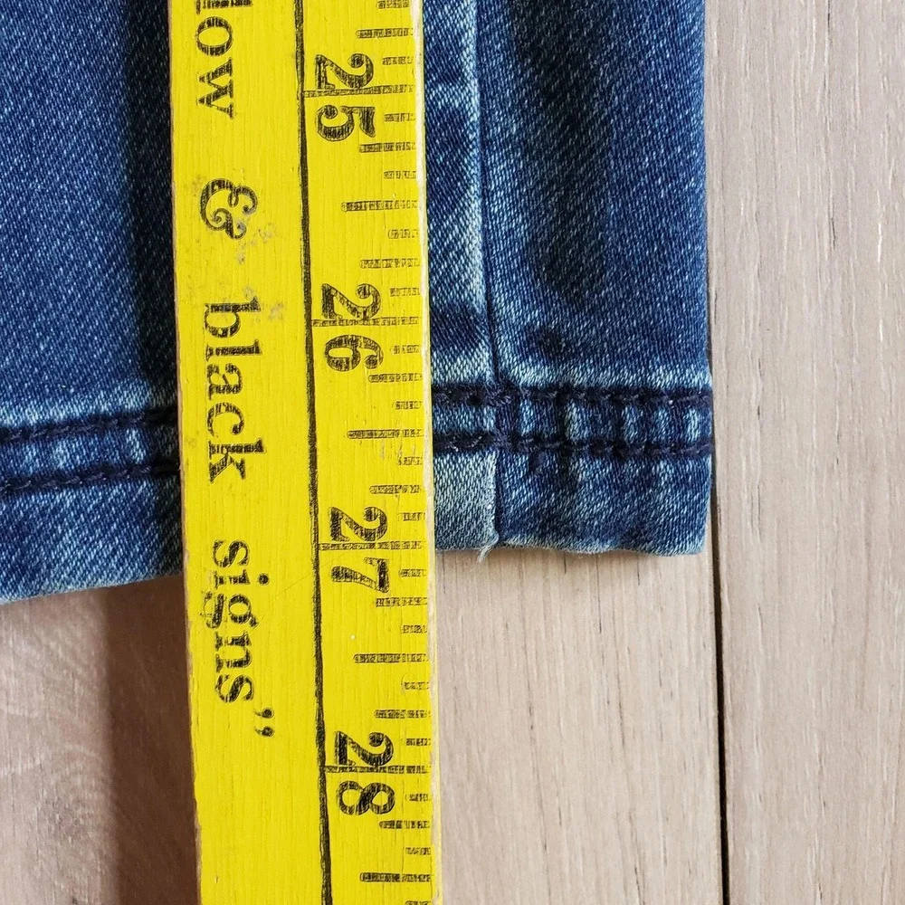 Free People Jeans Womens 26 Blue Medium Wash Skinny Slim Stretch Denim Casual